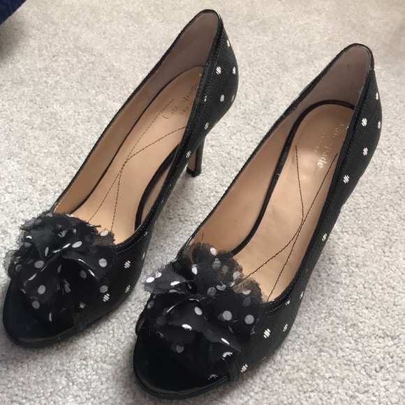kate spade Shoes - Kate Spade Polka Dot Heels